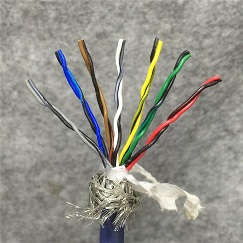 耐弯曲双绞屏蔽拖链电缆