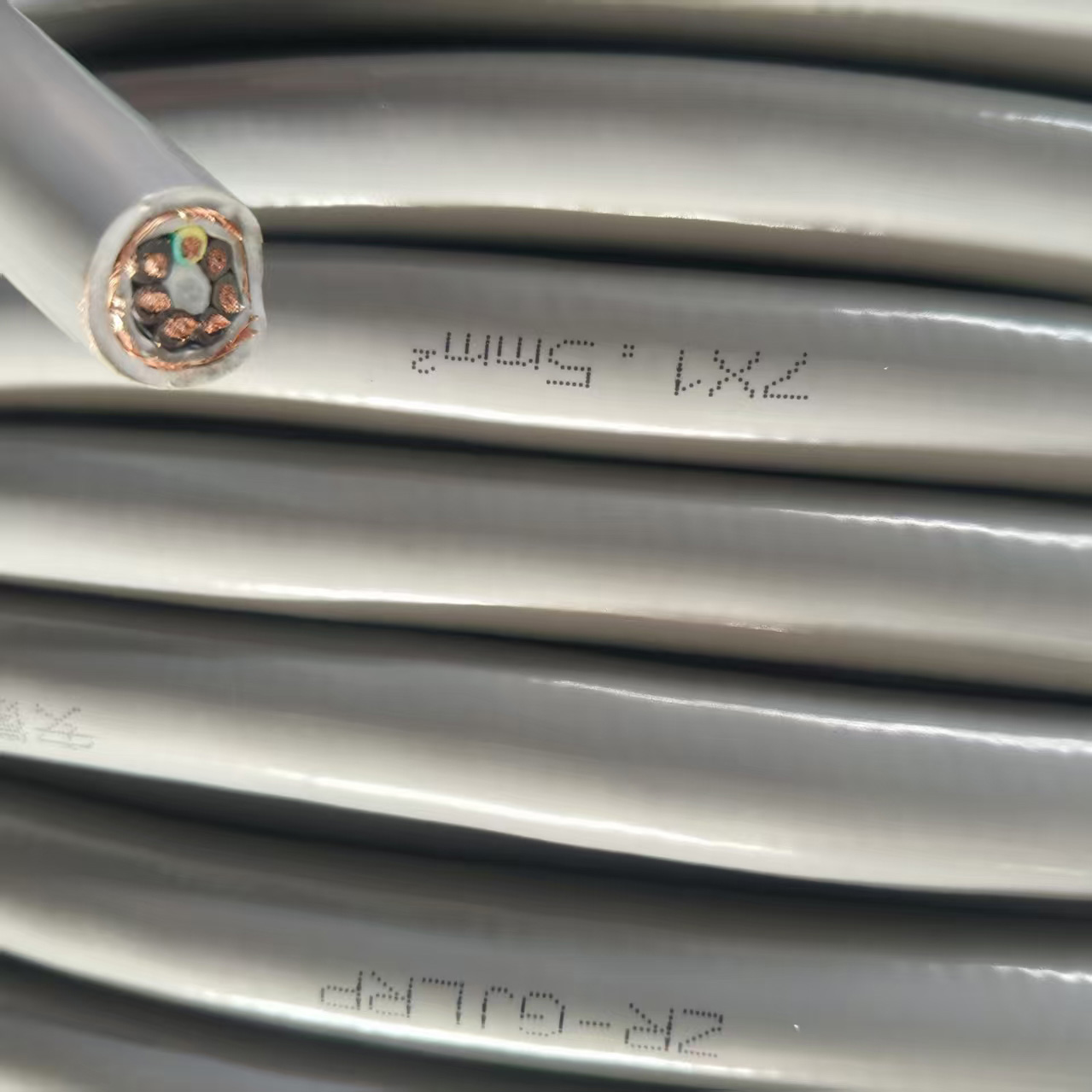 ZR-GJLRP7x1.5mm²阻燃架空屏蔽电缆